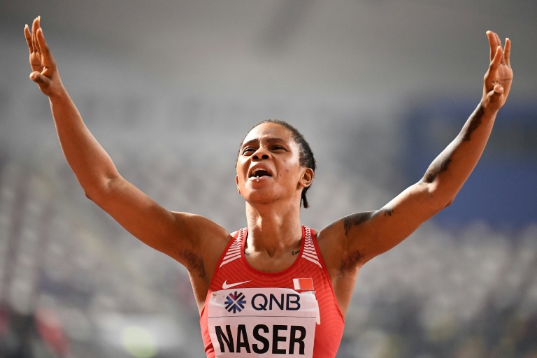 Salwa Eid Naser, campeã mundial dos 400m 