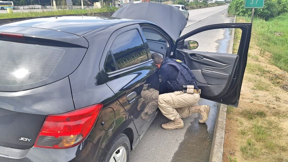 Flagrante foi realizado durante a abordagem a um carro no quilômetro 37 da BR-232