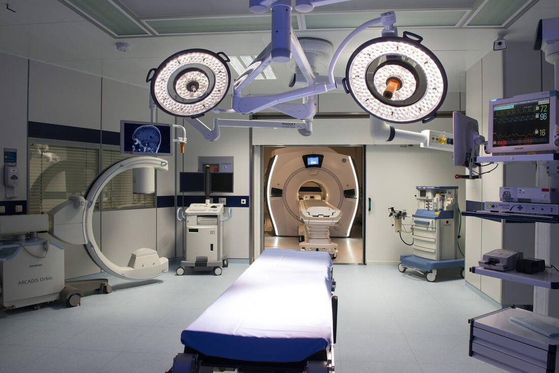 Sala híbrida do HCor (Hospital do Coração), que registrou queda de pacientes no ambulatório durante pandemia do novo coronavírus