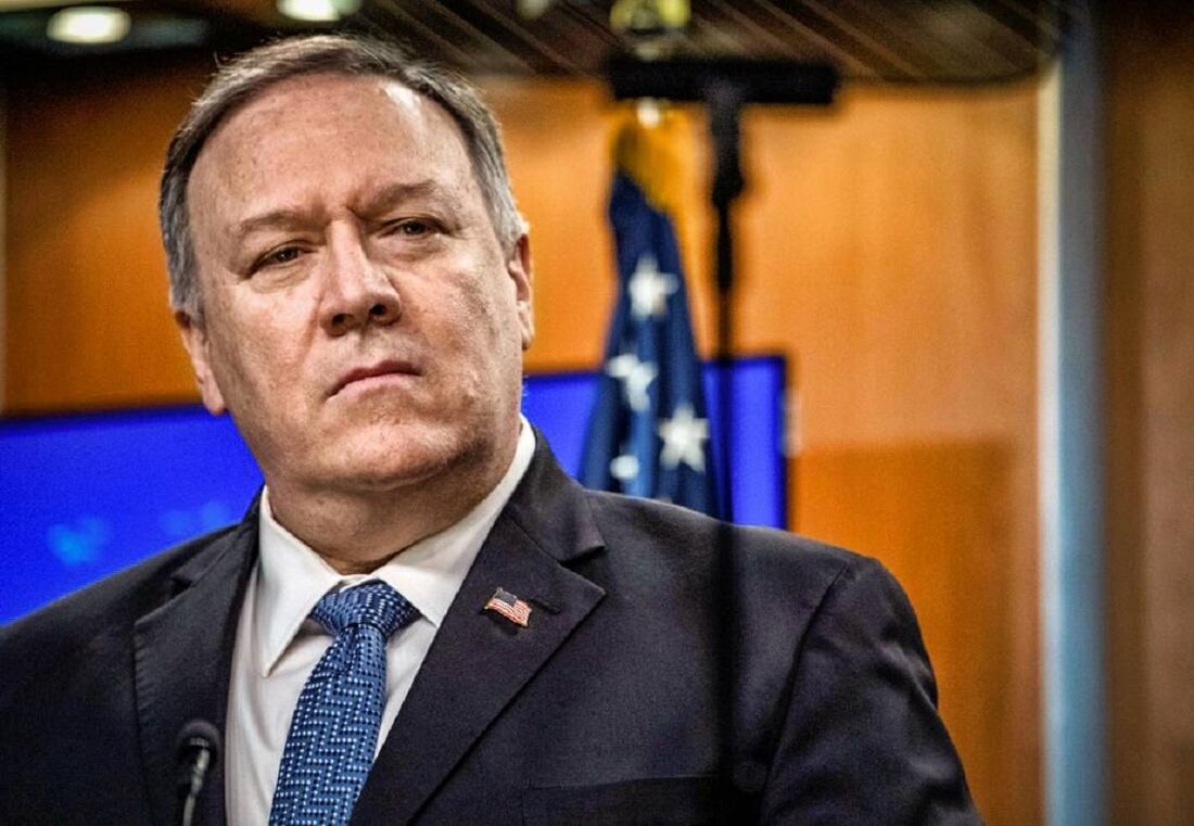 Secretário de Estado americano, Mike Pompeo