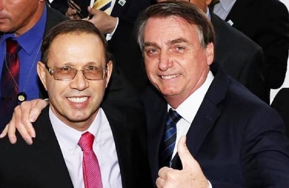 Carlos Wizard ao lado do presidente Jair Bolsonaro