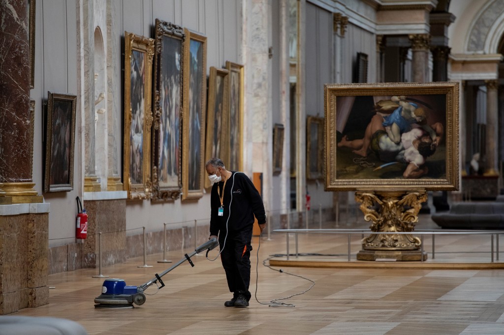 Museu do Louvre, na França