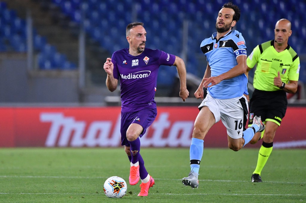 Ribery é um dos protagonistas da Fiorentina na temporada