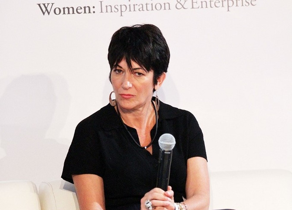 Ghislaine Maxwell, parceira de Jeffrey Epstein