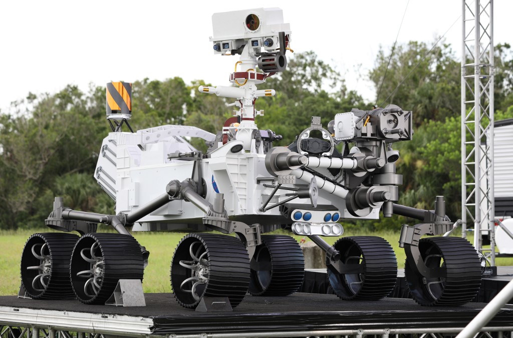 Nasa enviou Rover Perseverance para tentar identificar componentes biológicos em Marte