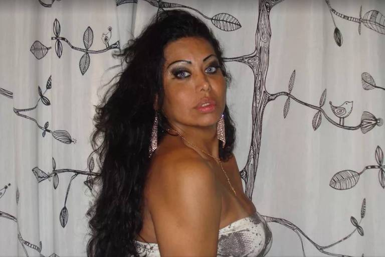 A transexual brasileira Manuela de Cássia, morta na Itália