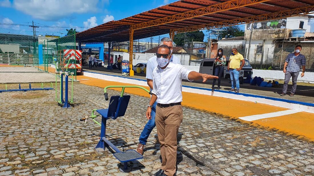 Professor Lupércio, prefeito de Olinda, fará a inauguração do espaço nesta sexta-feira (3)