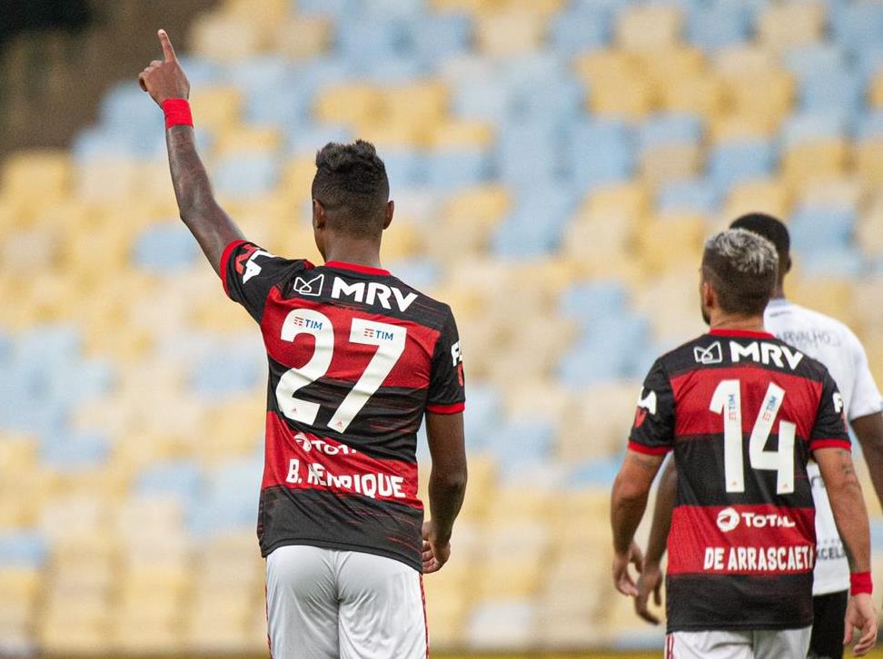 Bruno Henrique, atacante do Flamengo