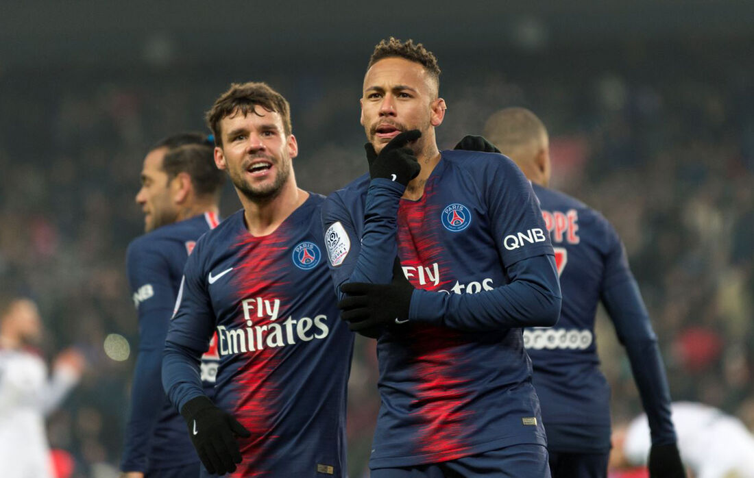 Neymar, atacante do PSG