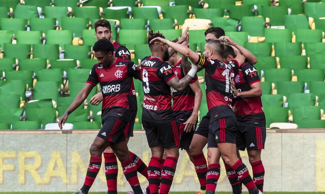 Jogadores do Flamengo