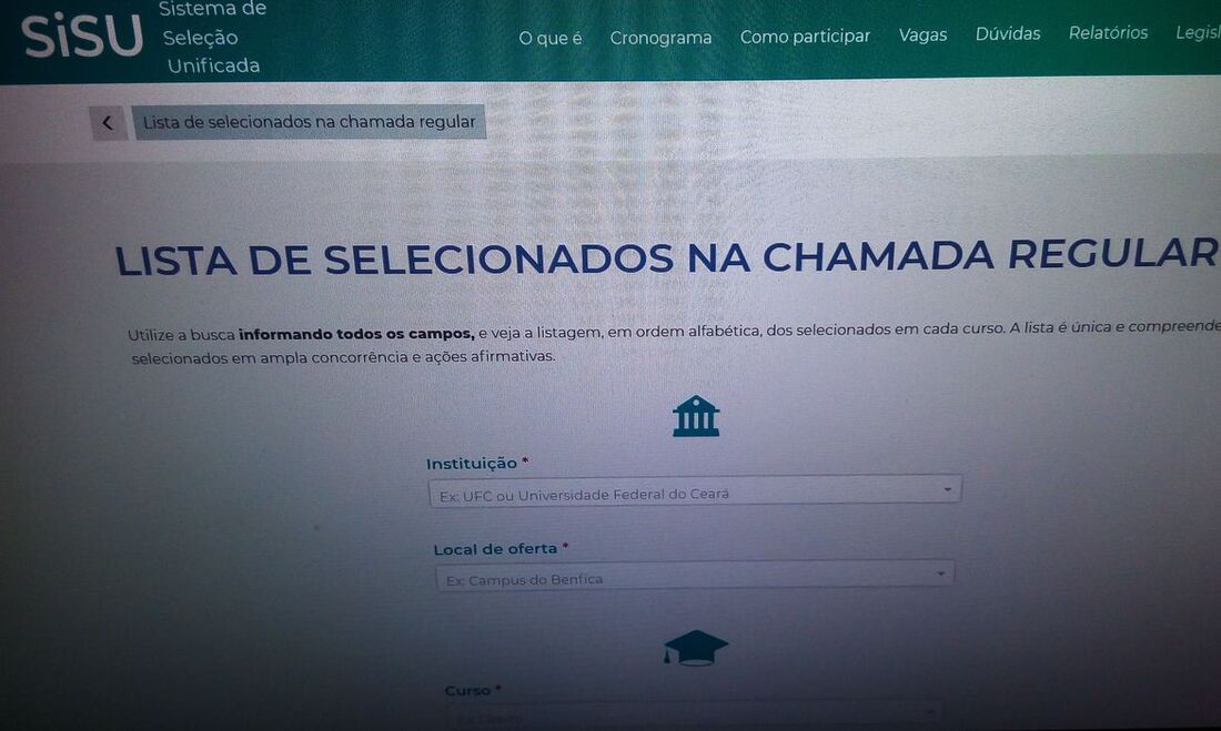 Site do Sisu