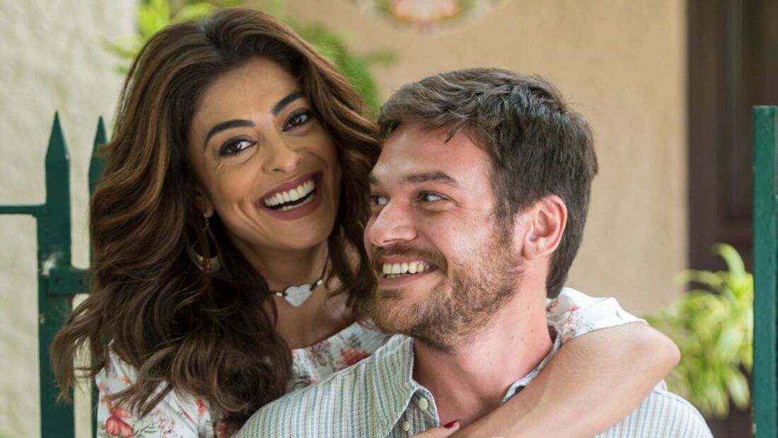 Personagens de Juliana Paes e Emílio Dantas em A Força do Querer