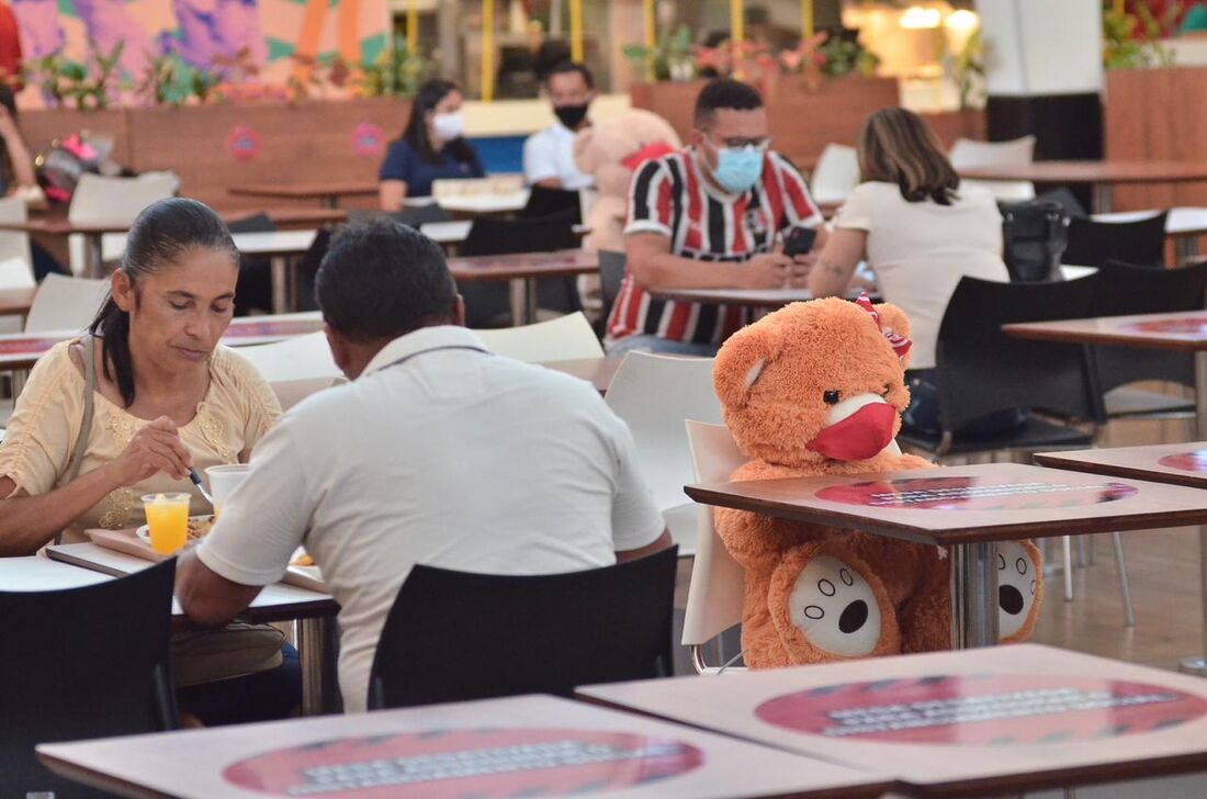 Reabertura dos serviços de alimentação