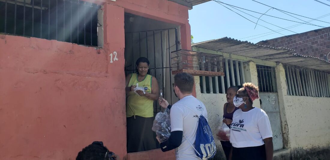 Ação da CUFA-PE no Alto Nossa Senhora de Fátima, em Casa Amarela