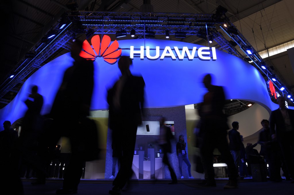 Stand da Huawei no Mobile World Congress