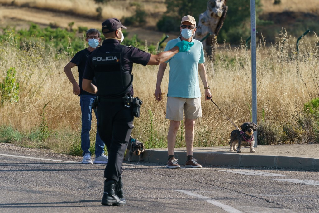 Aranda de Duero, na Espanha, teve que ser isolada por causa do coronavírus