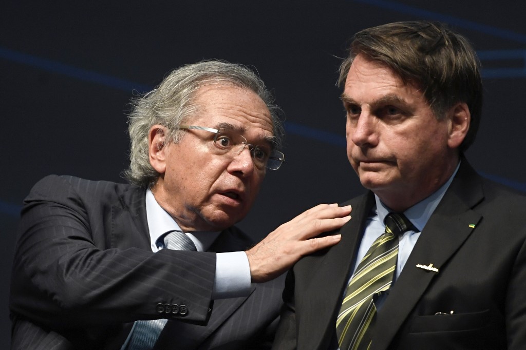 Paulo Guedes e Jair Bolsonaro