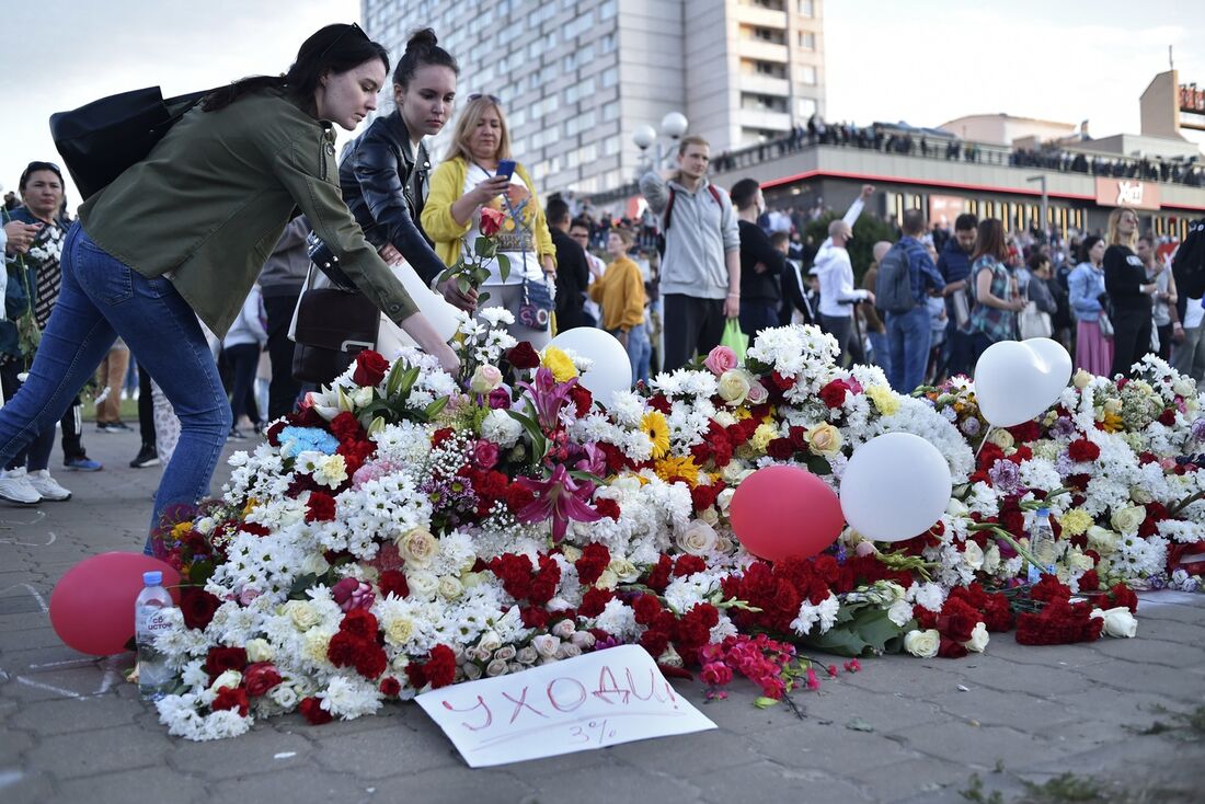 Manifestações em Belarus