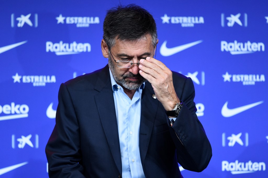 Josep Maria Bartomeu, presidente do Barcelona