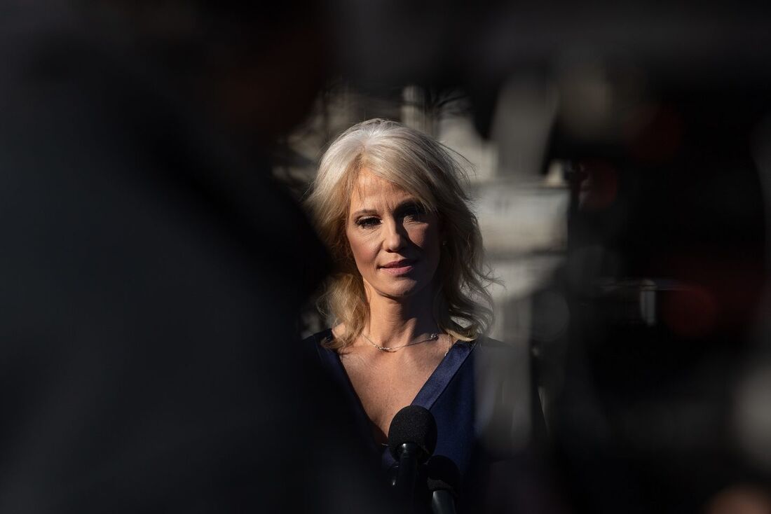 Kellyanne Conway, ex-assessora do presidente estadunidense Donald Trump