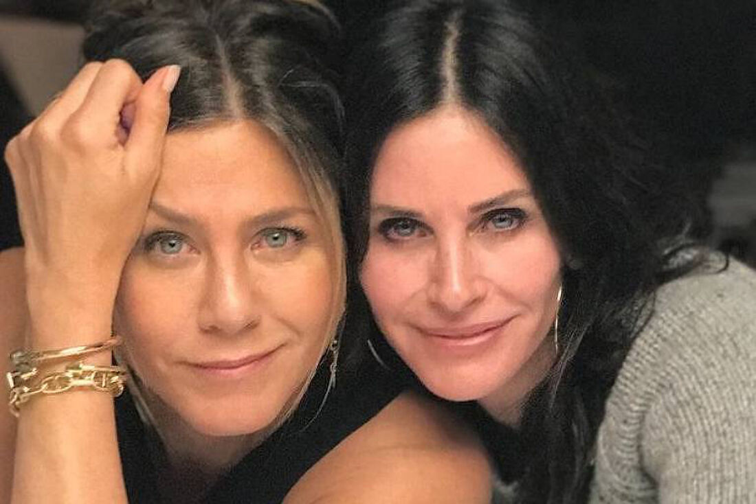 Courtney Cox e Jennifer Aniston