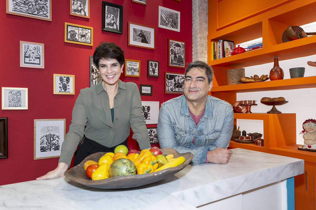 Mariana Godoy e Zeca Camargo