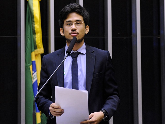 O deputado federal Kim Kataguiri (DEM-SP