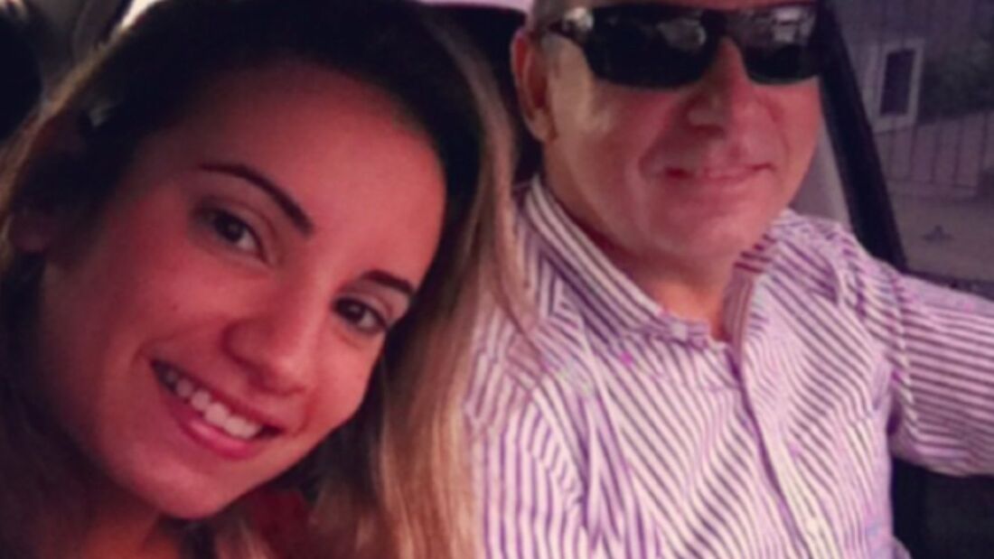 Queiroz e filha Nathália Queiroz