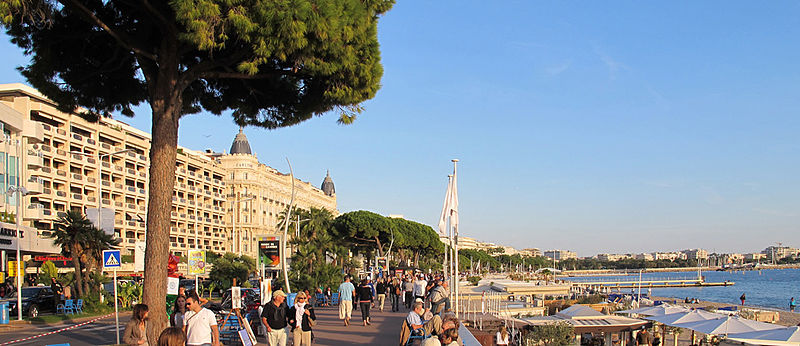 La Croisette, Cannes, França