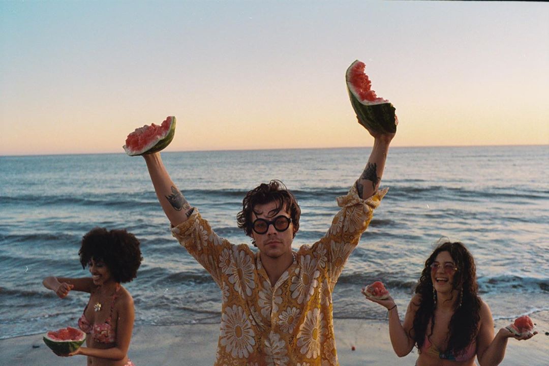 Harry Styles em 'Watermelon Sugar'