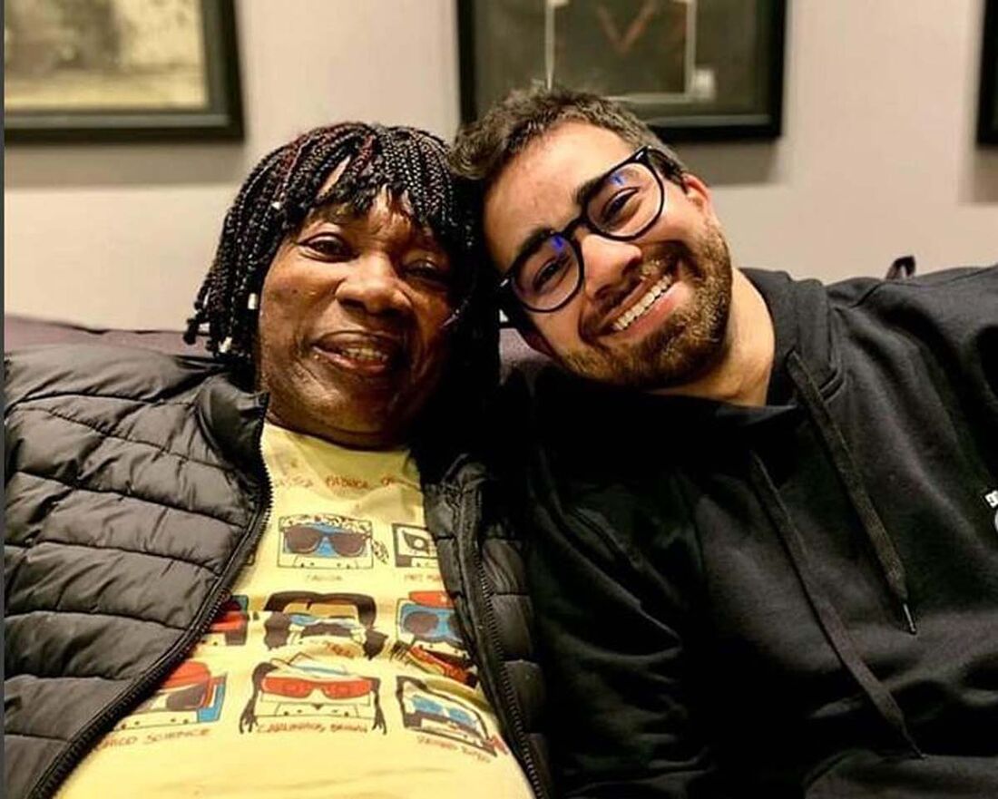 Milton Nascimento e seu filho Augusto