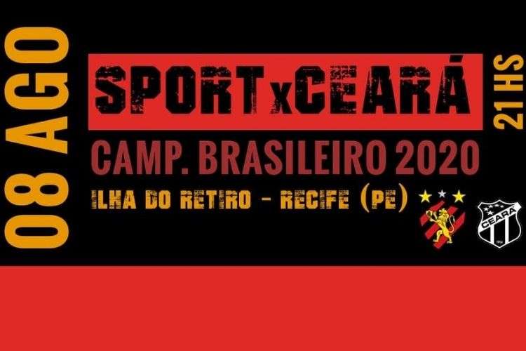 Ingresso virtual para a estreia do Sport no Brasileiro