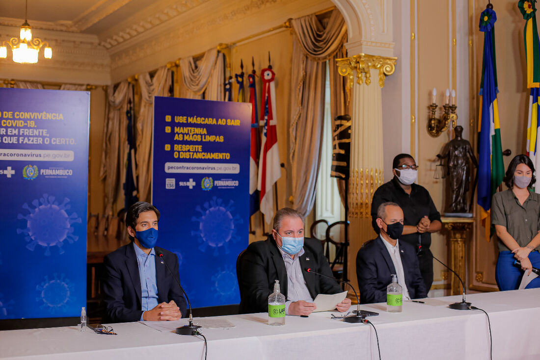 Coletiva do Governo do Estado de Pernambuco