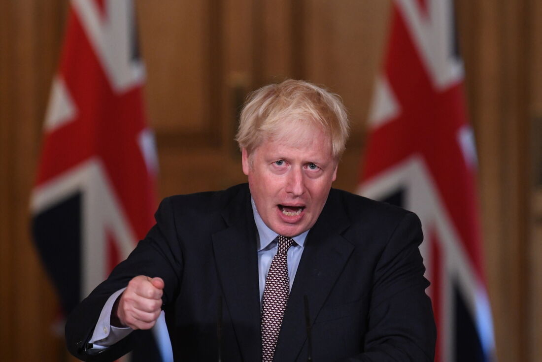 Primeiro ministro britânico, Boris Johnson