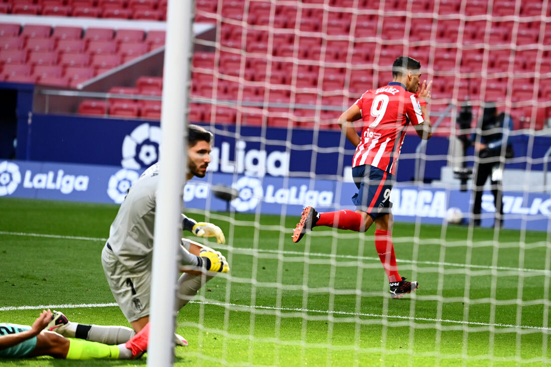 Suarez, atacante do Atlético de Madrid