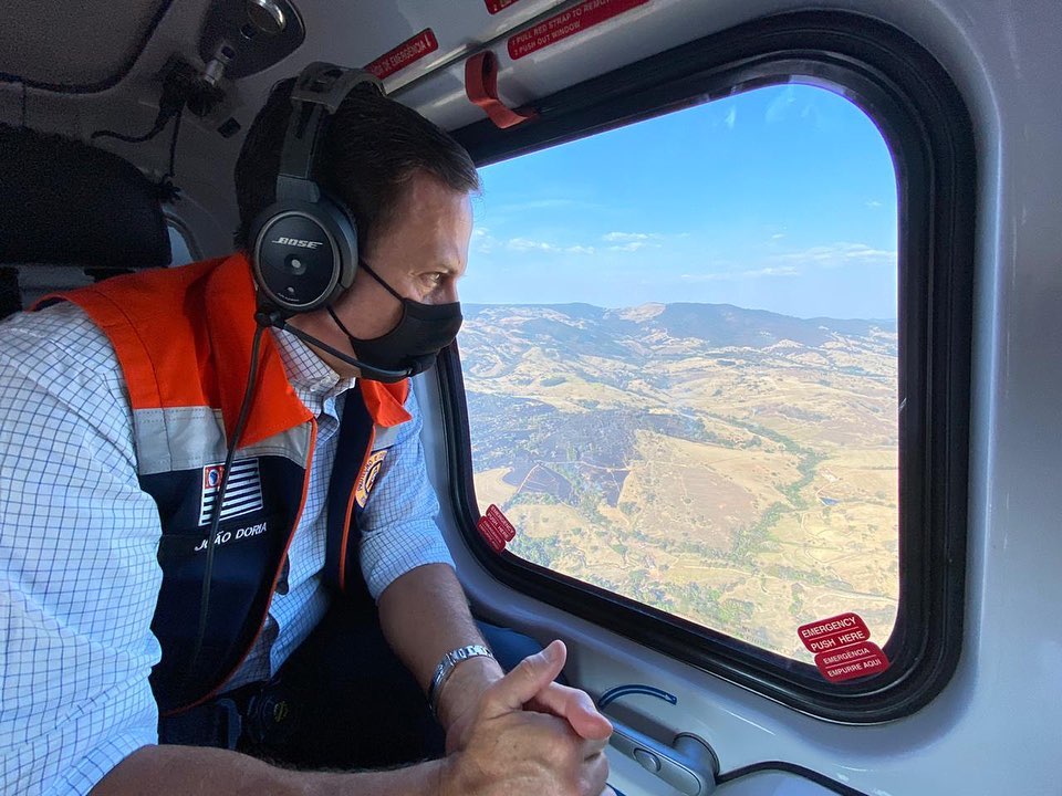 O governador de São Paulo, João Doria