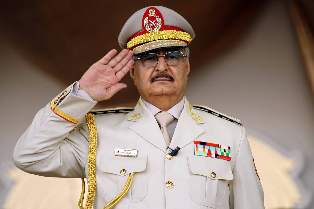 Khalifa Haftar, líder líbio