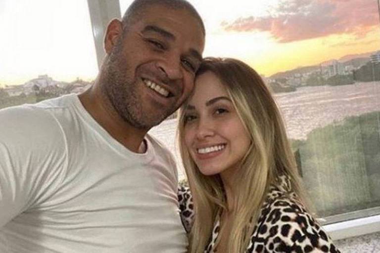 Adriano Imperador e Victoria Moreira