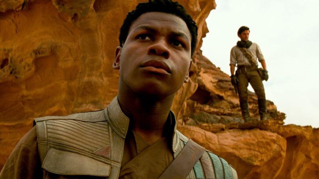 O ator John Boyega interpretou Finn na saga