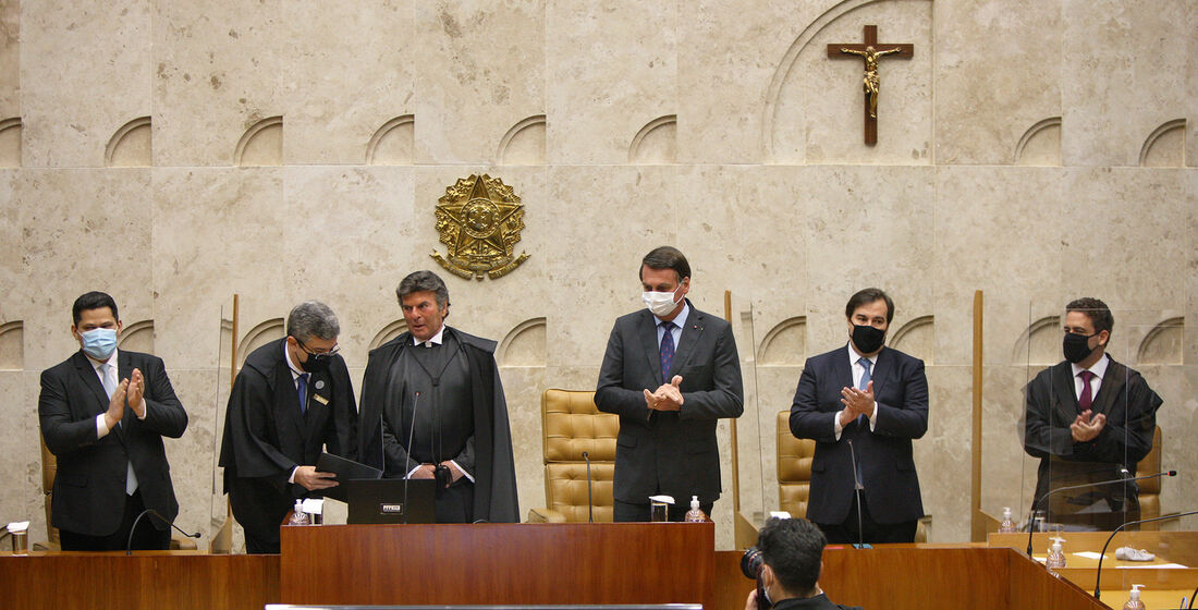 Sessão Solene de posse do ministro Luiz Fux na Presidência do STF