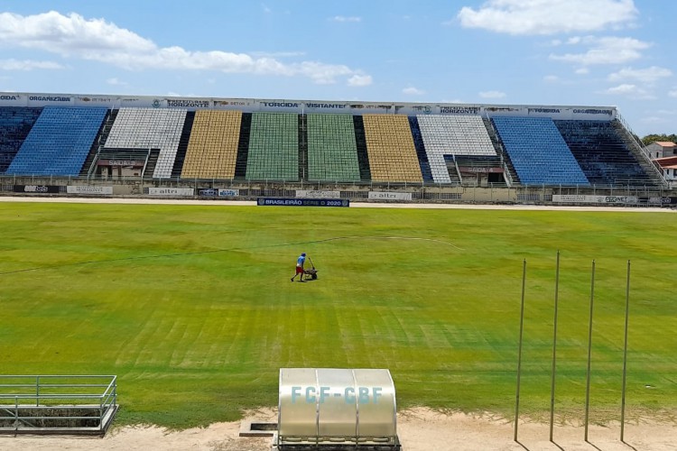 Estádio Domingão, em Horizonte/CE