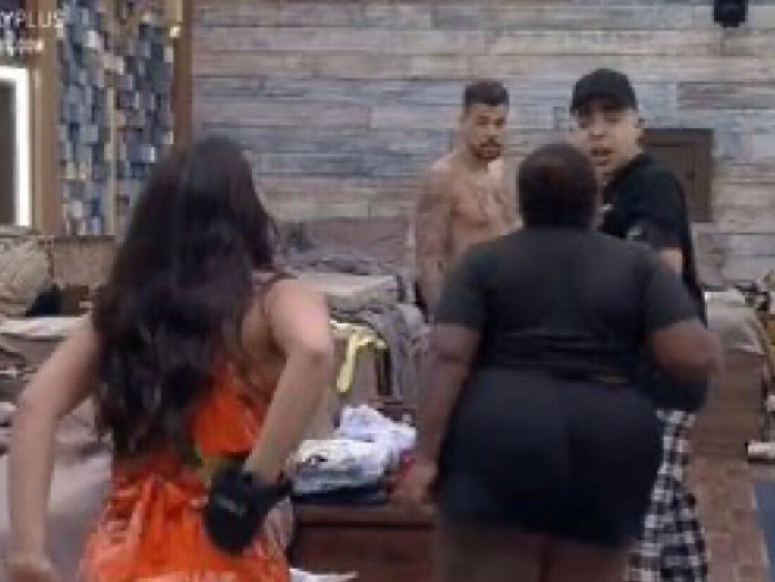 Jojo se irritou após discussão entre Raíssa, Lucas e Carol