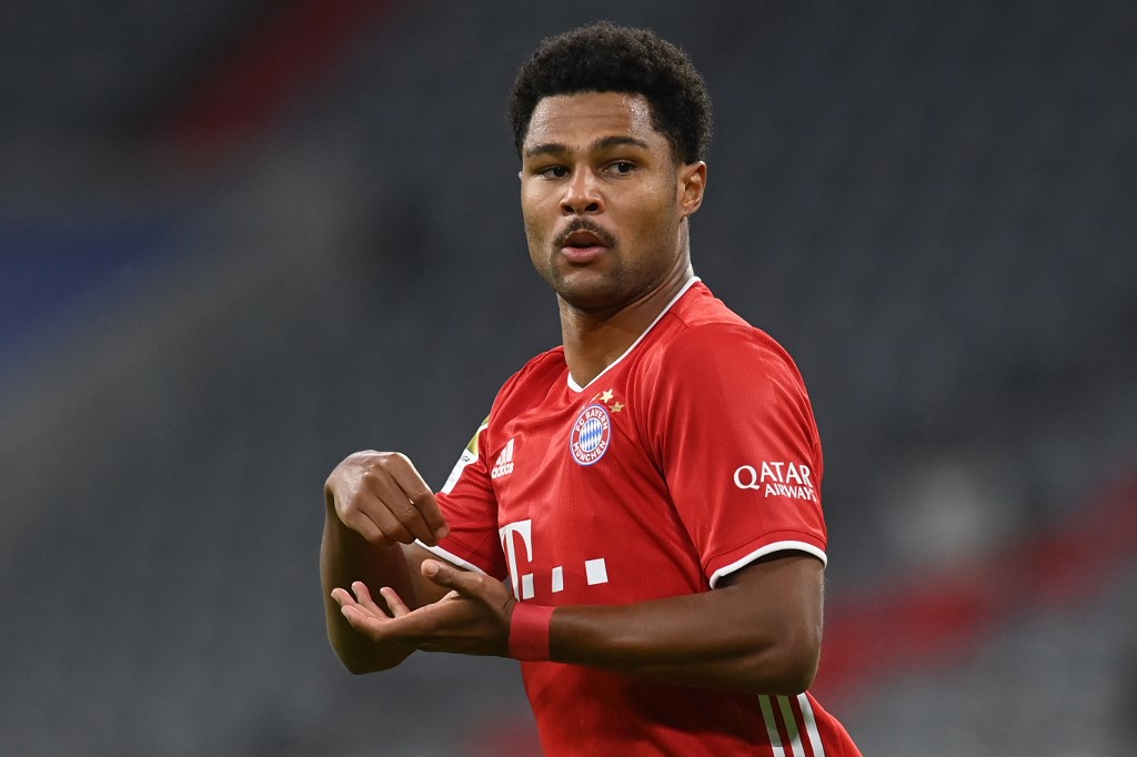 Gnabry anotou três gols na goleada do Bayern nesta sexta-feira (18)