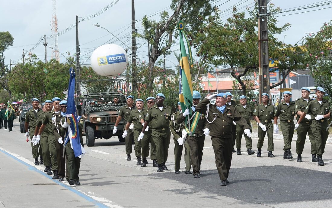 Desfile da Independência no Recife