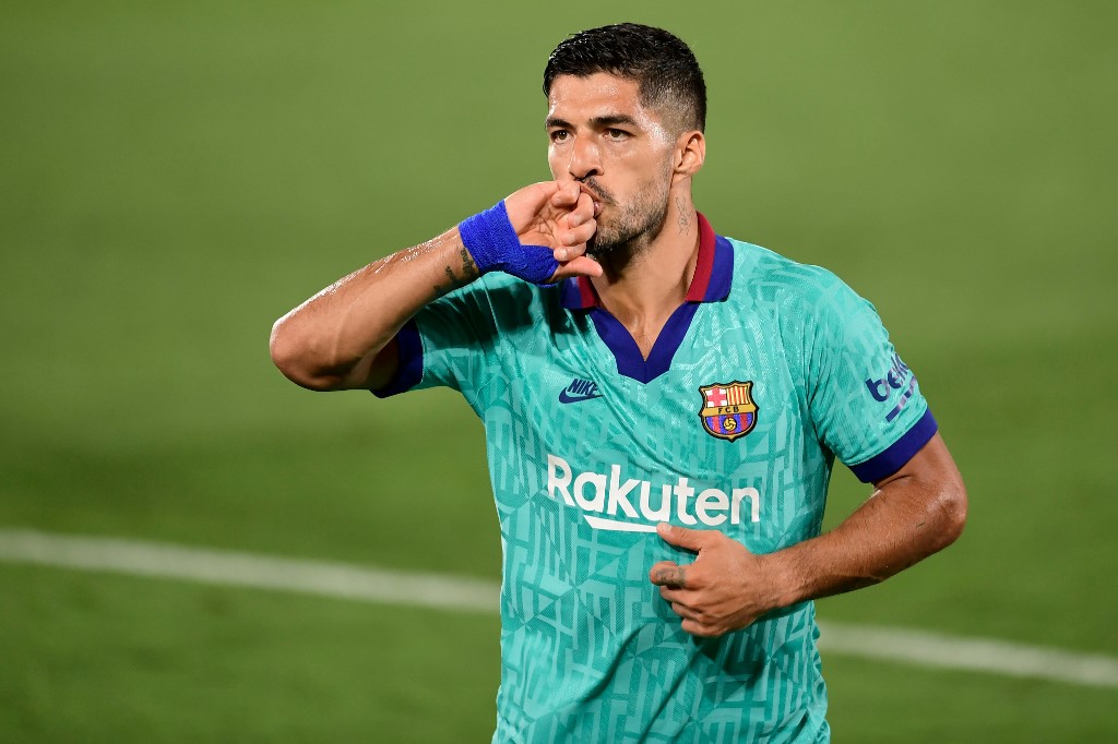 Luis Suárez vai defender as cores do Atlético de Madrid