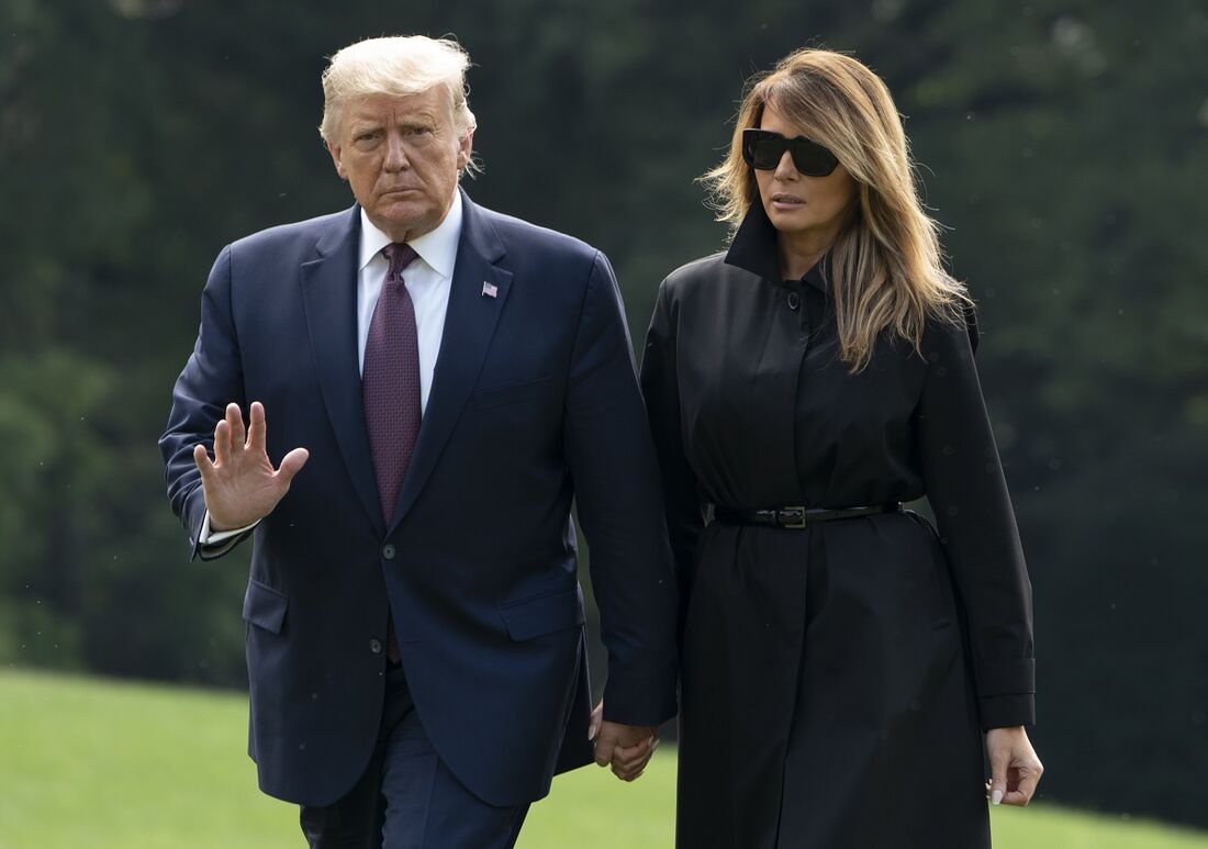 Donald e Melania Trump