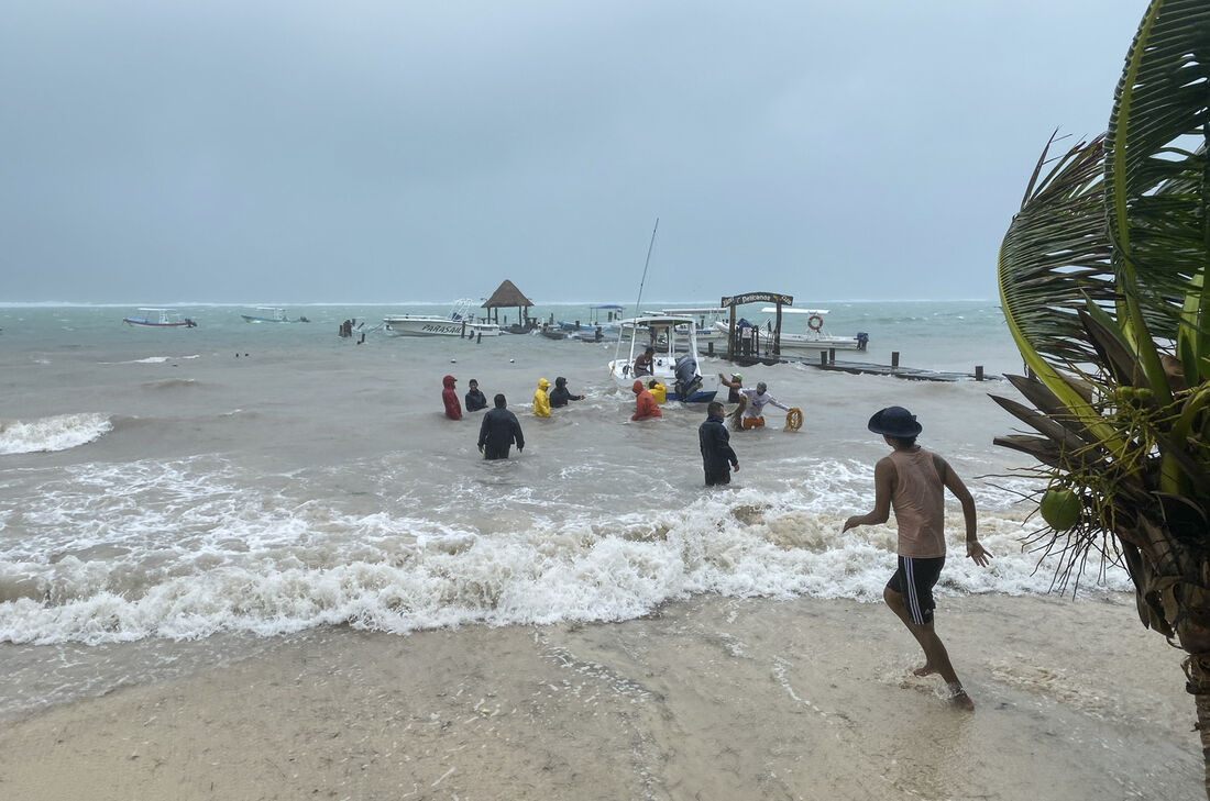 Resultados da tempestade Gamma no México