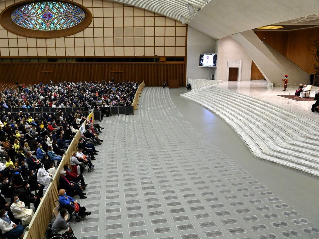 "O problema é que há perigo de contágio", explicou o papa