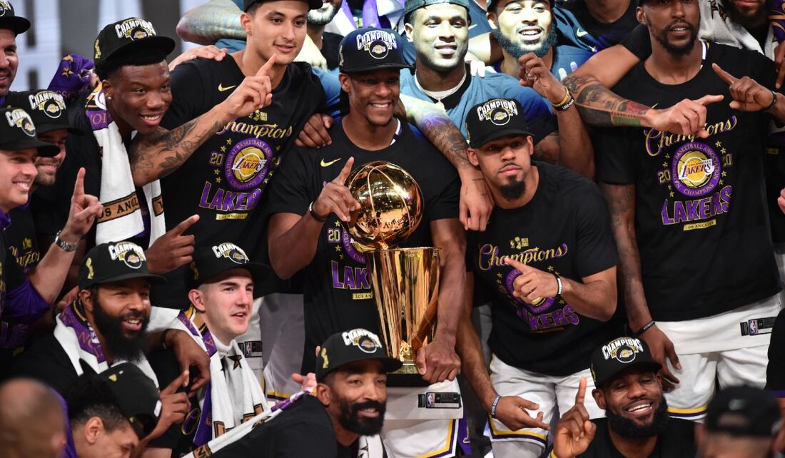 Lakers é o campeão da temporada 2019/2020 da NBA