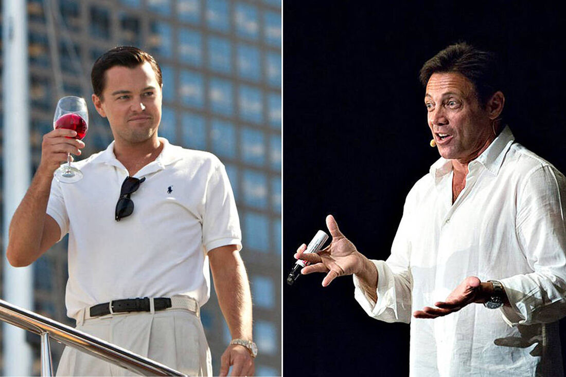 Leonardo DiCaprio (esq.) em cena do filme